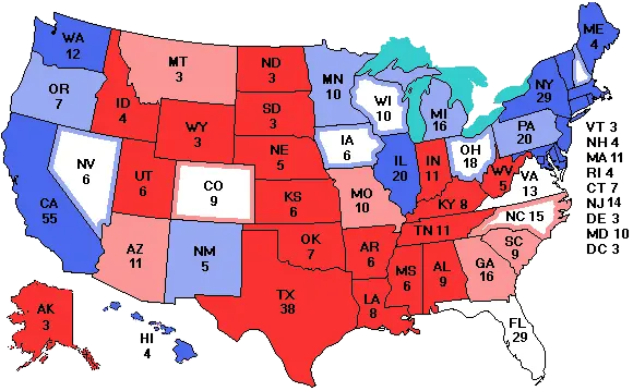 Registered Party Affiliation Map